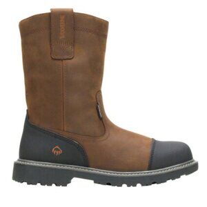 Wolverine Floorhand Wellington Steel Toe Boots Men Size 9.5 Waterproof - 2